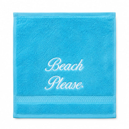 Embroided towel