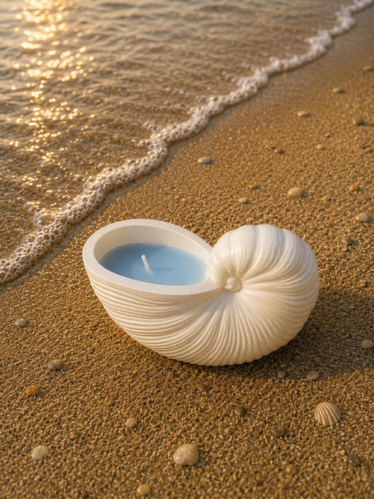 Scallop Shell Candle