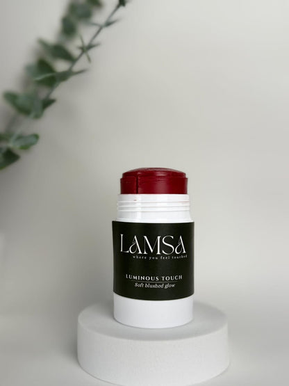 LAMSA Glow Flush Stick hydrating body blush for shoulders and collarbone in Lebanon